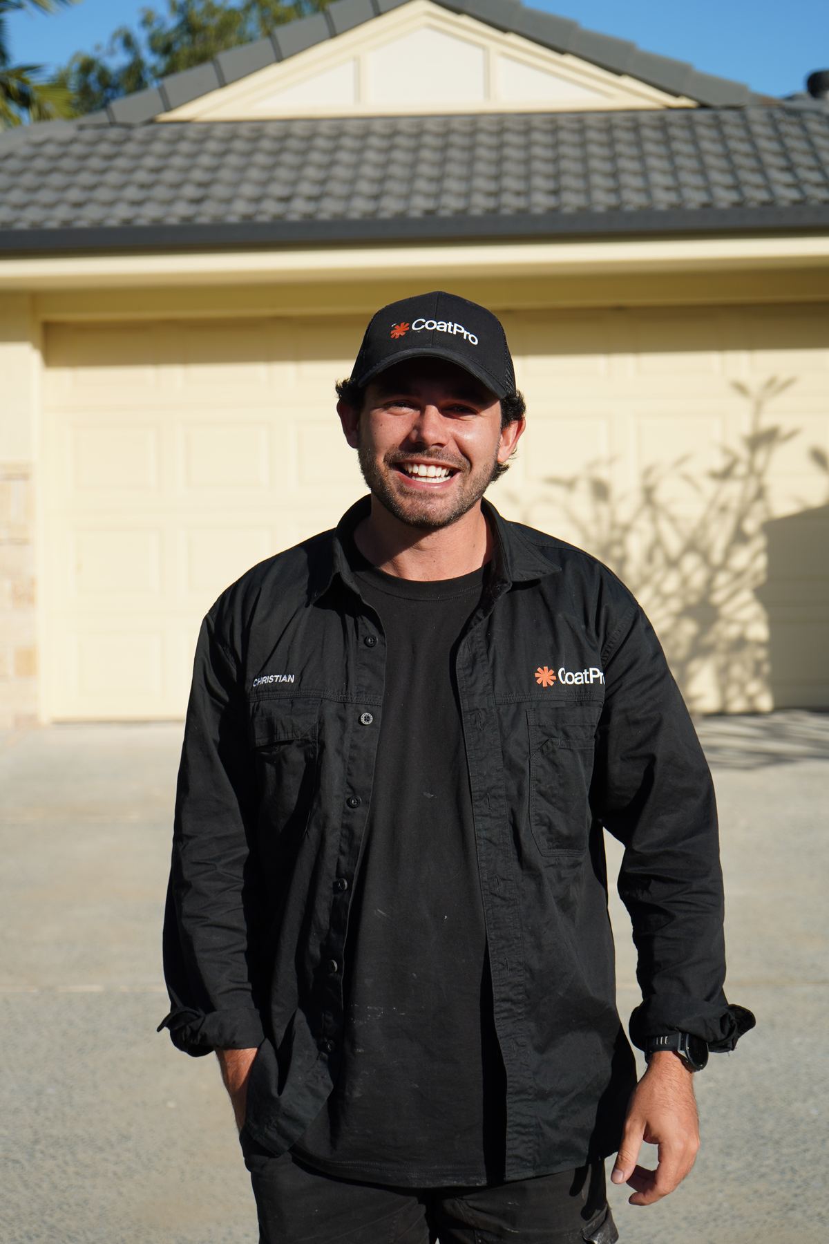 Christian, General Manager at CoatPro, on site